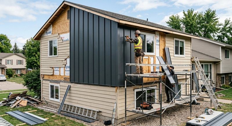 Metal Siding Installation in Boston, MA