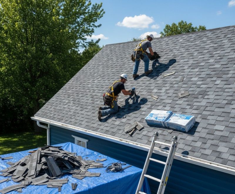 Roof Shingles Replacement in Fredericksburg, VA